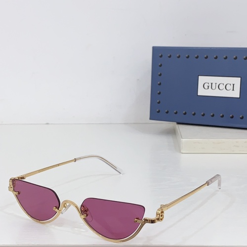 Gucci AAA Quality Sunglasses #1258936 $45.00 USD, Wholesale Replica Gucci AAA Quality Sunglasses