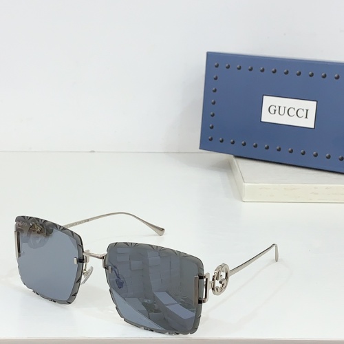 Gucci AAA Quality Sunglasses #1258948 $64.00 USD, Wholesale Replica Gucci AAA Quality Sunglasses