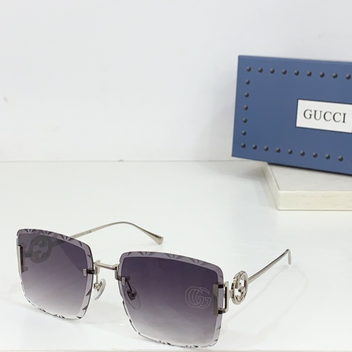 Gucci AAA Quality Sunglasses #1258949 $64.00 USD, Wholesale Replica Gucci AAA Quality Sunglasses