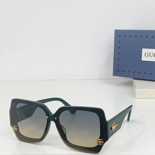 Gucci AAA Quality Sunglasses #1258953 $60.00 USD, Wholesale Replica Gucci AAA Quality Sunglasses