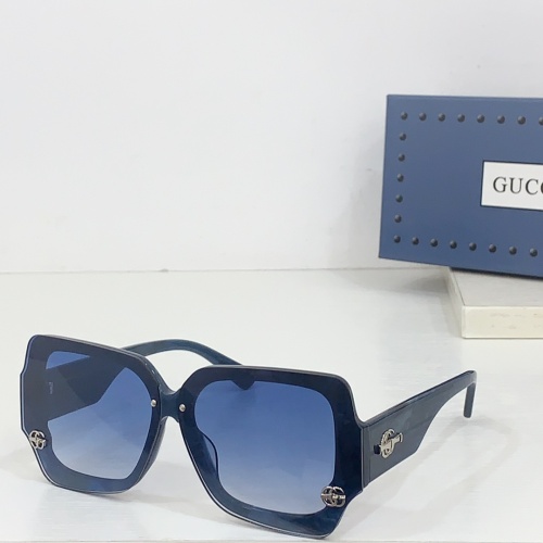 Gucci AAA Quality Sunglasses #1258954 $60.00 USD, Wholesale Replica Gucci AAA Quality Sunglasses