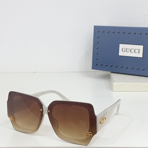 Gucci AAA Quality Sunglasses #1258955 $60.00 USD, Wholesale Replica Gucci AAA Quality Sunglasses