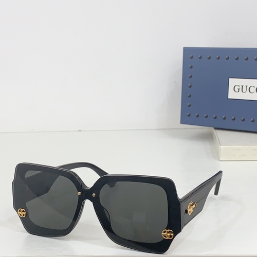 Gucci AAA Quality Sunglasses #1258958 $60.00 USD, Wholesale Replica Gucci AAA Quality Sunglasses