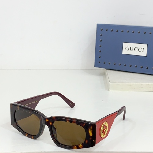 Gucci AAA Quality Sunglasses #1258965 $52.00 USD, Wholesale Replica Gucci AAA Quality Sunglasses