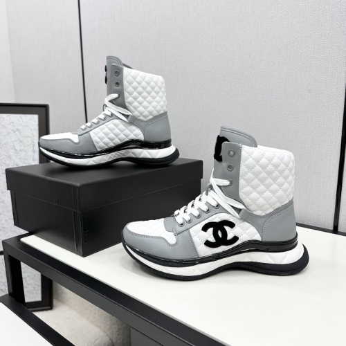 Chanel Boots For Women #1258982 $140.00 USD, Wholesale Replica Chanel Boots