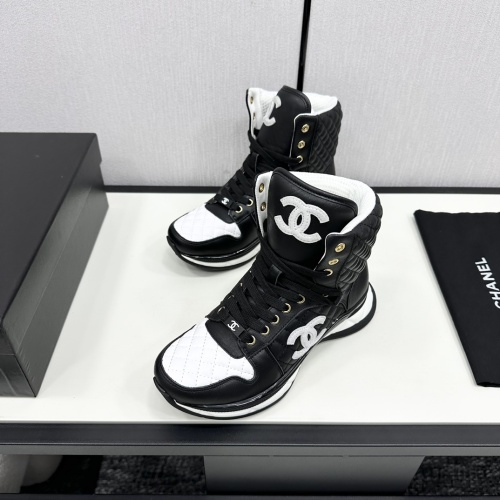 Replica Chanel Boots For Women #1258983 $140.00 USD for Wholesale