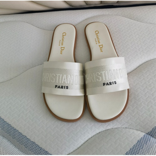 Christian Dior Slippers For Women #1258984 $80.00 USD, Wholesale Replica Christian Dior Slippers