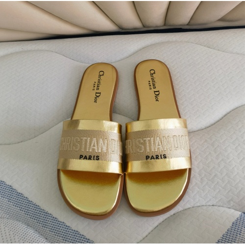 Christian Dior Slippers For Women #1258985 $80.00 USD, Wholesale Replica Christian Dior Slippers