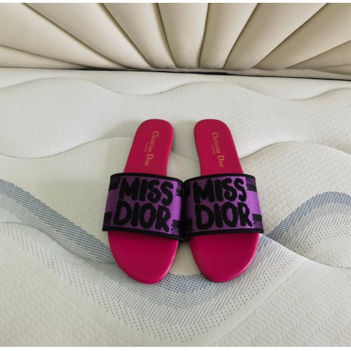 Christian Dior Slippers For Women #1258989 $68.00 USD, Wholesale Replica Christian Dior Slippers