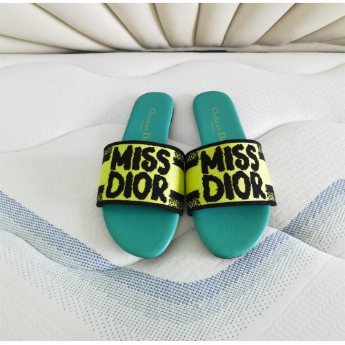 Christian Dior Slippers For Women #1258992 $68.00 USD, Wholesale Replica Christian Dior Slippers