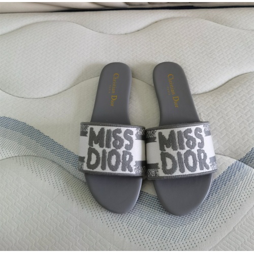 Christian Dior Slippers For Women #1258993 $68.00 USD, Wholesale Replica Christian Dior Slippers