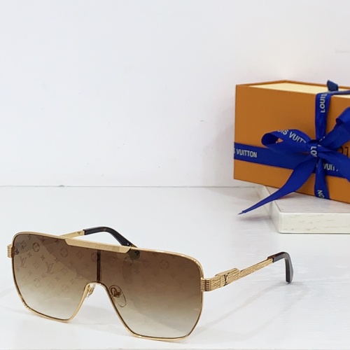 Louis Vuitton AAA Quality Sunglasses #1258997 $45.00 USD, Wholesale Replica Louis Vuitton AAA Quality Sunglasses