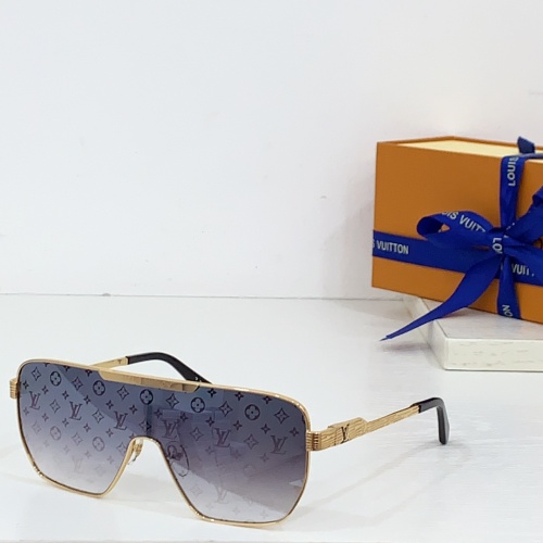 Louis Vuitton AAA Quality Sunglasses #1258998 $45.00 USD, Wholesale Replica Louis Vuitton AAA Quality Sunglasses