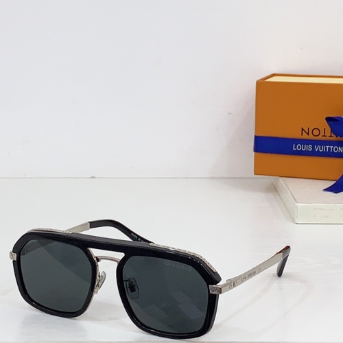 Louis Vuitton AAA Quality Sunglasses #1259016 $64.00 USD, Wholesale Replica Louis Vuitton AAA Quality Sunglasses