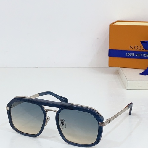 Louis Vuitton AAA Quality Sunglasses #1259018 $64.00 USD, Wholesale Replica Louis Vuitton AAA Quality Sunglasses