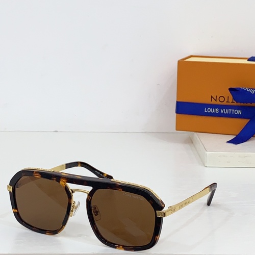 Louis Vuitton AAA Quality Sunglasses #1259020 $64.00 USD, Wholesale Replica Louis Vuitton AAA Quality Sunglasses