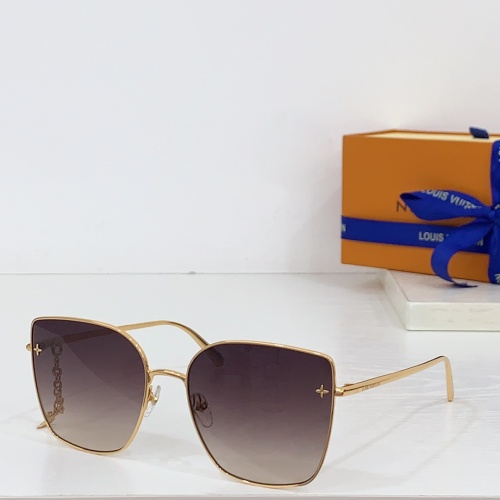 Louis Vuitton AAA Quality Sunglasses #1259032 $64.00 USD, Wholesale Replica Louis Vuitton AAA Quality Sunglasses