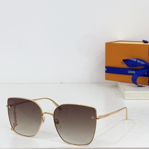 Louis Vuitton AAA Quality Sunglasses #1259033 $64.00 USD, Wholesale Replica Louis Vuitton AAA Quality Sunglasses