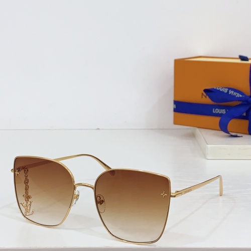 Louis Vuitton AAA Quality Sunglasses #1259035 $64.00 USD, Wholesale Replica Louis Vuitton AAA Quality Sunglasses