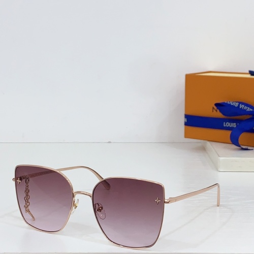 Louis Vuitton AAA Quality Sunglasses #1259036 $64.00 USD, Wholesale Replica Louis Vuitton AAA Quality Sunglasses