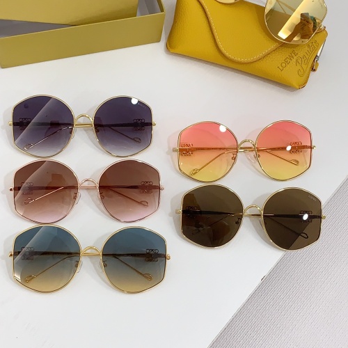 Replica LOEWE AAA Quality Sunglasses #1259049 $60.00 USD for Wholesale