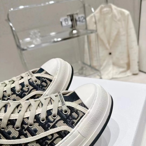 Replica Christian Dior High Top Shoes For Women #1259054 $105.00 USD for Wholesale