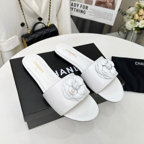 Replica Chanel Slippers For Women #1259056 $80.00 USD for Wholesale