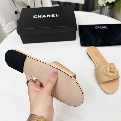 Replica Chanel Slippers For Women #1259057 $80.00 USD for Wholesale