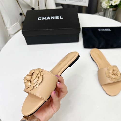 Replica Chanel Slippers For Women #1259057 $80.00 USD for Wholesale