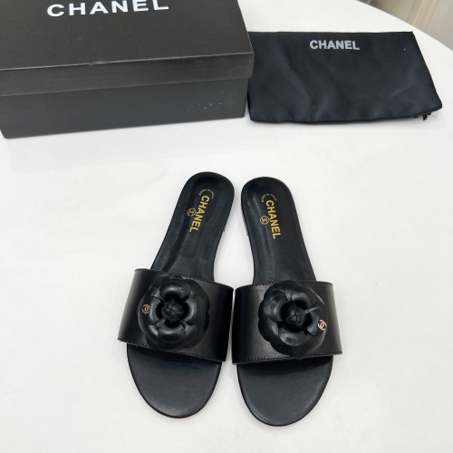 Replica Chanel Slippers For Women #1259058 $80.00 USD for Wholesale