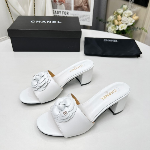 Chanel Slippers For Women #1259059 $85.00 USD, Wholesale Replica Chanel Slippers