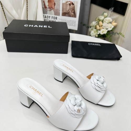 Replica Chanel Slippers For Women #1259059 $85.00 USD for Wholesale