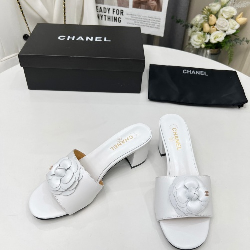 Replica Chanel Slippers For Women #1259059 $85.00 USD for Wholesale