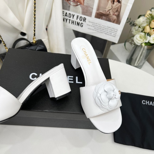 Replica Chanel Slippers For Women #1259059 $85.00 USD for Wholesale