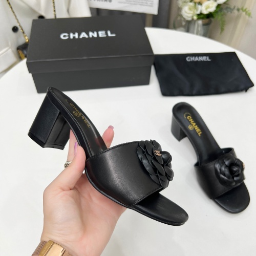 Replica Chanel Slippers For Women #1259061 $85.00 USD for Wholesale