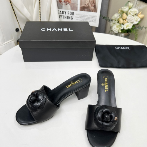 Replica Chanel Slippers For Women #1259061 $85.00 USD for Wholesale