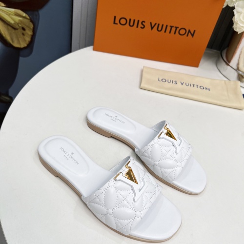 Replica Louis Vuitton Slippers For Women #1259062 $85.00 USD for Wholesale