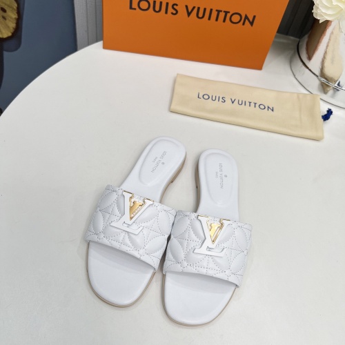 Replica Louis Vuitton Slippers For Women #1259062 $85.00 USD for Wholesale