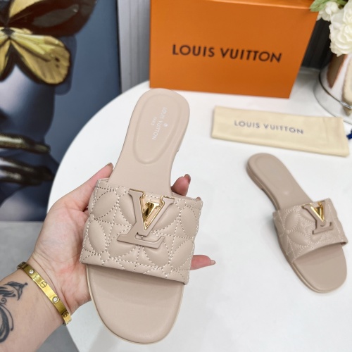 Replica Louis Vuitton Slippers For Women #1259065 $85.00 USD for Wholesale