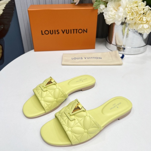 Louis Vuitton Slippers For Women #1259066 $85.00 USD, Wholesale Replica Louis Vuitton Slippers