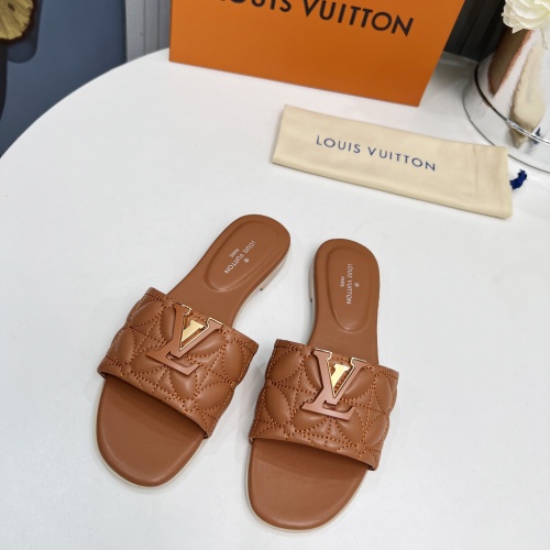 Replica Louis Vuitton Slippers For Women #1259067 $85.00 USD for Wholesale