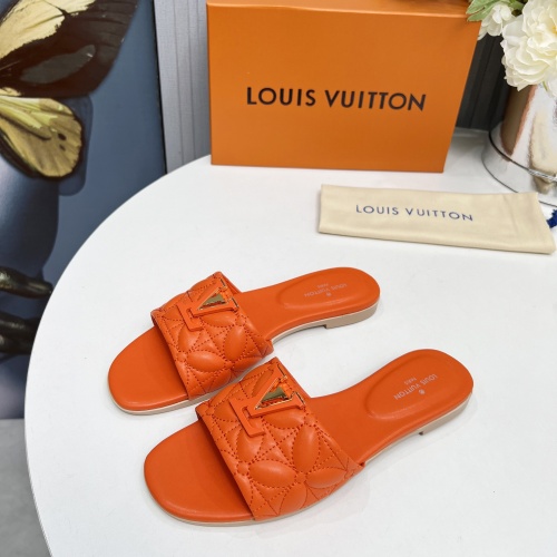 Louis Vuitton Slippers For Women #1259068 $85.00 USD, Wholesale Replica Louis Vuitton Slippers