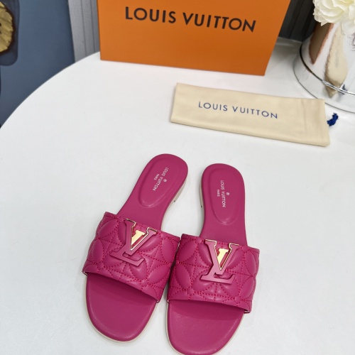 Replica Louis Vuitton Slippers For Women #1259069 $85.00 USD for Wholesale