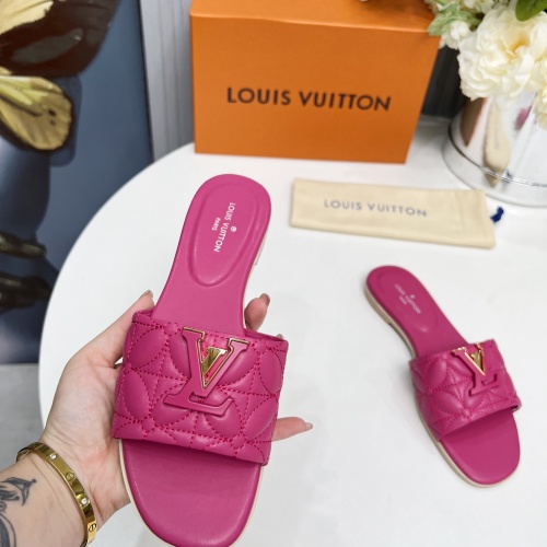 Replica Louis Vuitton Slippers For Women #1259069 $85.00 USD for Wholesale