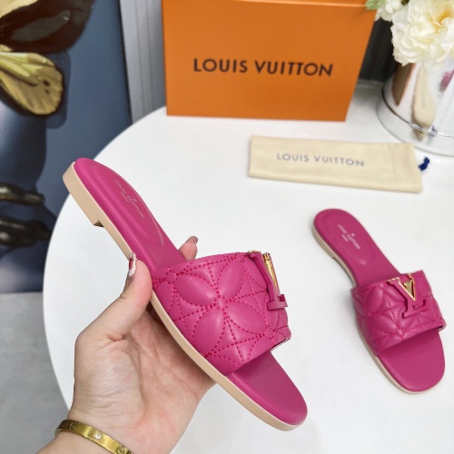 Replica Louis Vuitton Slippers For Women #1259069 $85.00 USD for Wholesale