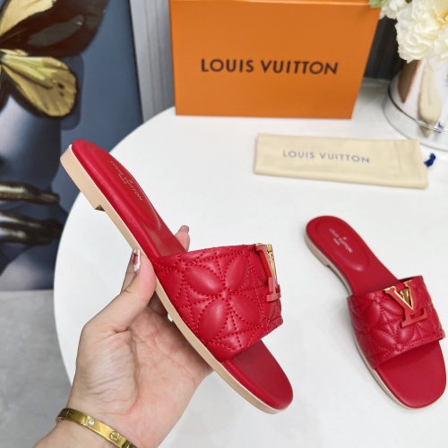 Replica Louis Vuitton Slippers For Women #1259070 $85.00 USD for Wholesale