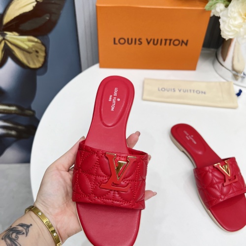 Replica Louis Vuitton Slippers For Women #1259070 $85.00 USD for Wholesale