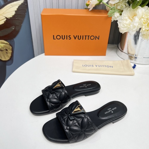 Louis Vuitton Slippers For Women #1259072 $85.00 USD, Wholesale Replica Louis Vuitton Slippers