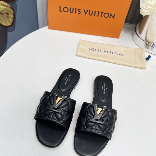 Replica Louis Vuitton Slippers For Women #1259072 $85.00 USD for Wholesale