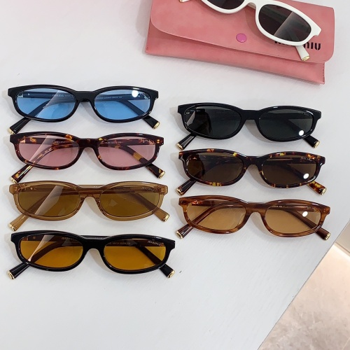 Replica MIU MIU AAA Quality Sunglasses #1259079 $45.00 USD for Wholesale